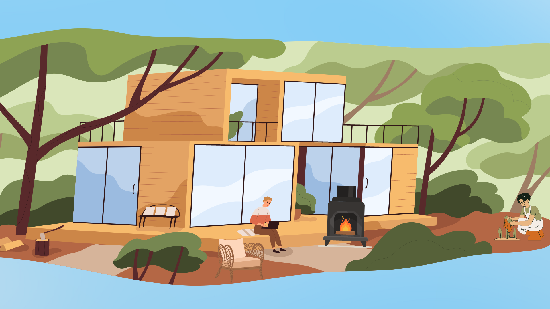 7 Stunning Outdoor Fireplaces to Transform Your Summer Evenings My